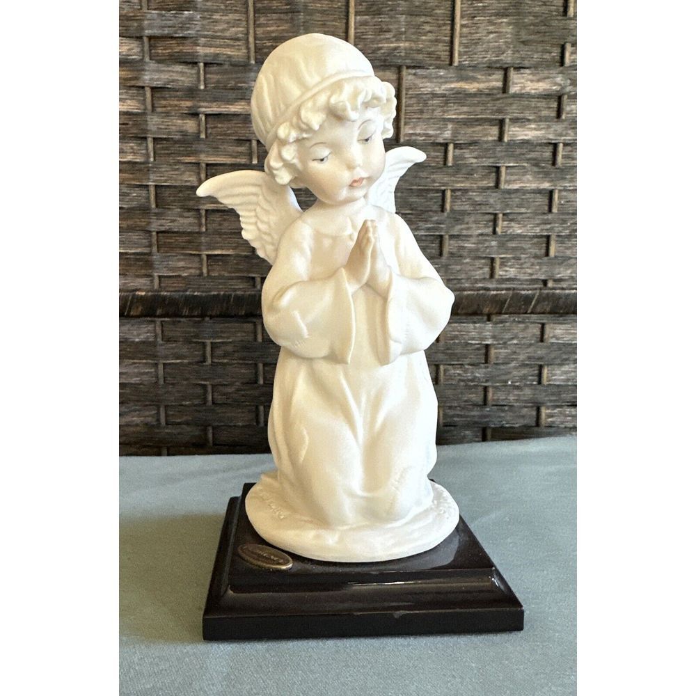 GIUSEPPE ARMANI 1983 6" KNELT LITTLE ANGEL 0621F PRAYING FIGURINE STATUE